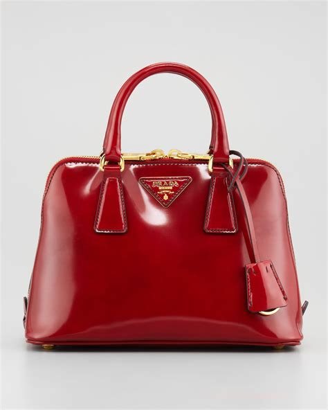 prada handbag red lining|vintage red prada handbag.